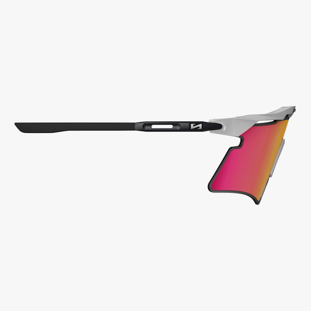 Спортивные очки c диоптриями Scicon Aeroshade 2.0 Titanium Sunglasses White Matt Multi Mirror Sunburst + Pink