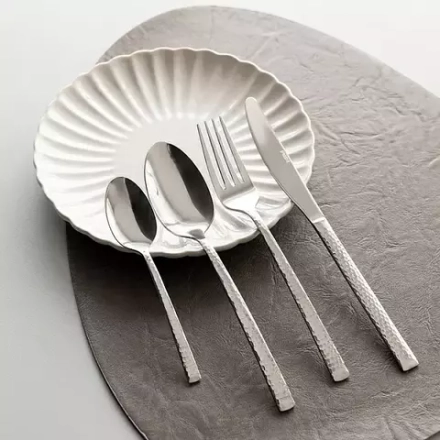 Набор столовых приборов DeNASTIA 16 предм. (нож, ложка столовая, ложка чайная, вилка) Классик, нерж.