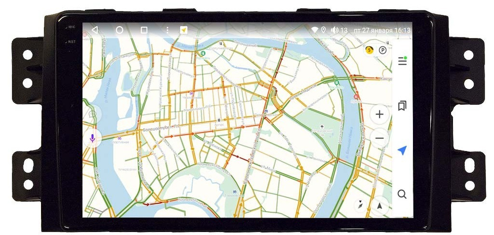 Магнитола для KIA Mohave 2008-2017 - Vaycar VA27-0465-2K на Android 13, 8-ядер, 2K QLED, ТОП процессор, CarPlay,4G SIM-слот