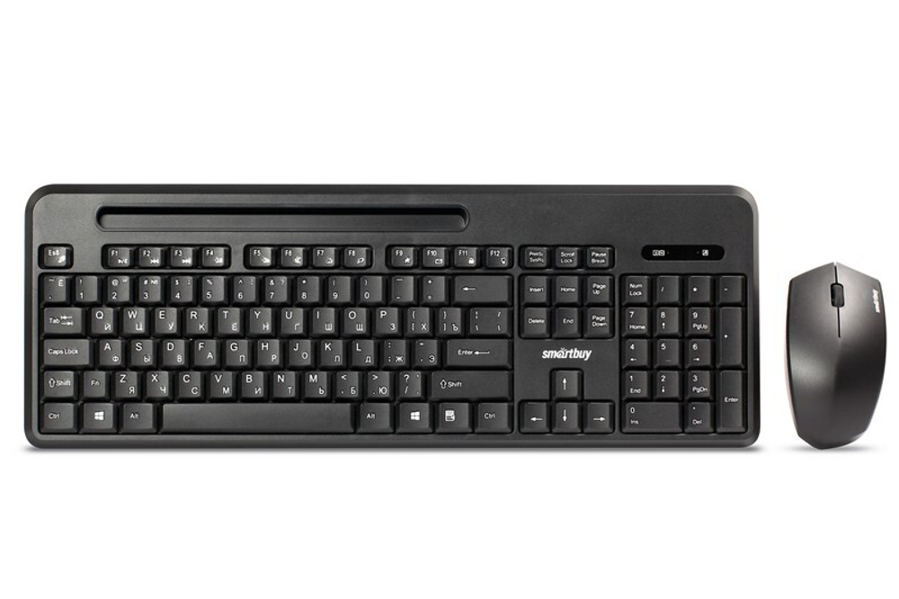 Комплект клавиатура+мышь Smartbuy 639391AG черный