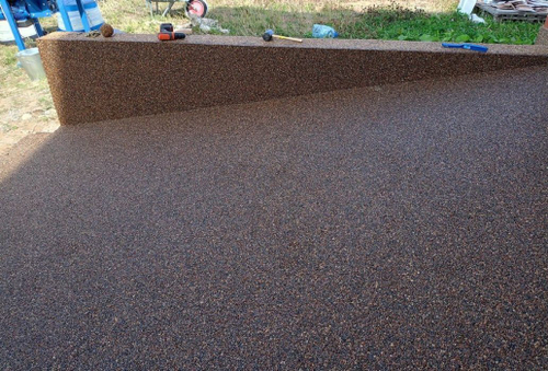 Каменный ковер с укладкой