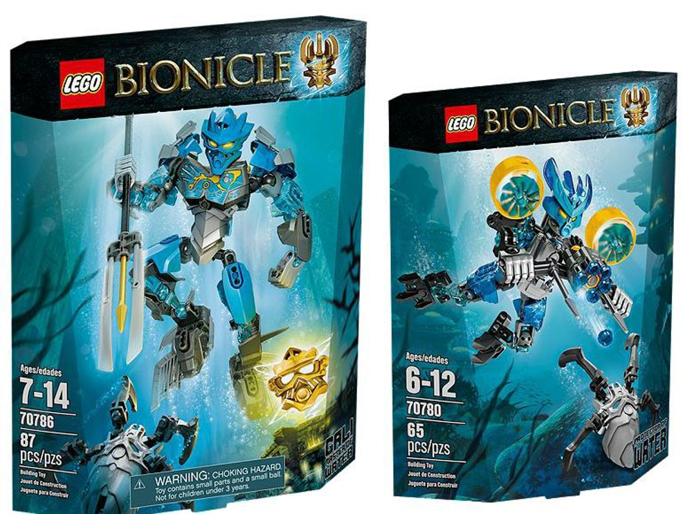 LEGO Bionicle: Гали – Повелительница Воды 70786 — Gali — Master of Water — Лего Бионикл