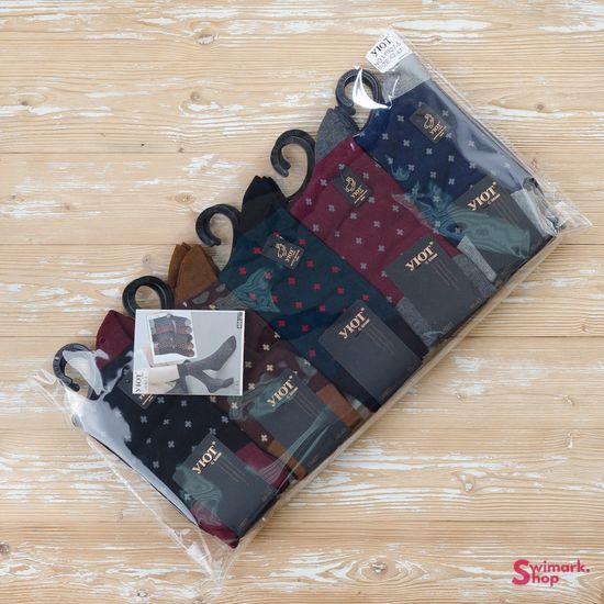 Набор мужских носков УЮТ LH827-5, 10 пар в уп.