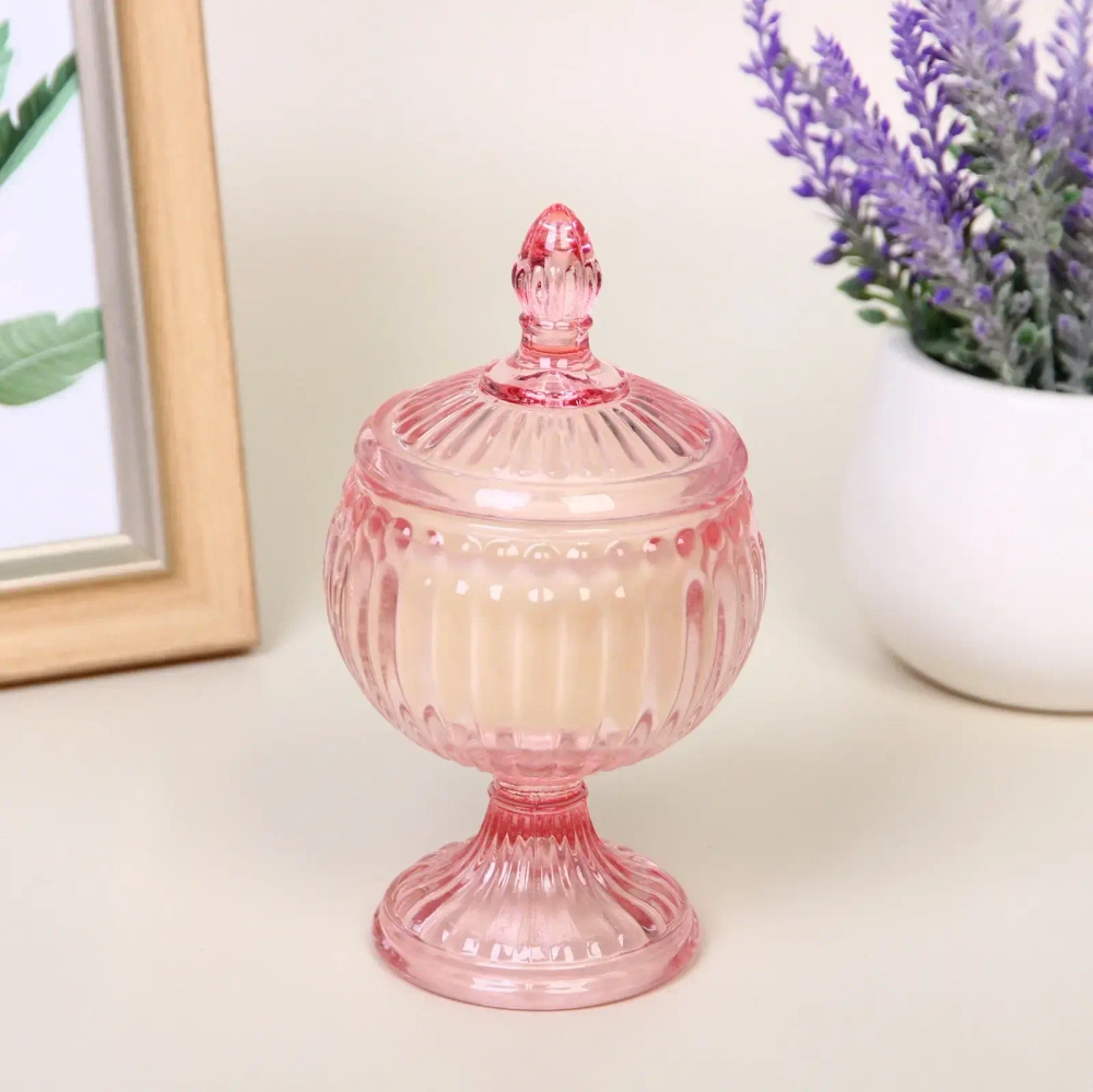 Свеча в стакане «Арабская ночь» 8,5*15 см, Розовый