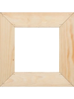 Глухой подрамник 20x20 см. (3 штуки) сеч. 40*18 мм.