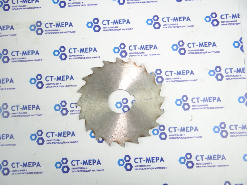 Фреза отрезная по металлу 100х3х27мм z=20 без фаски с ш/п