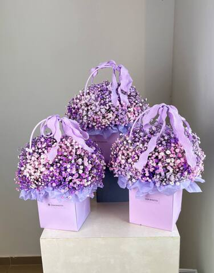 Композиция из гипсофил