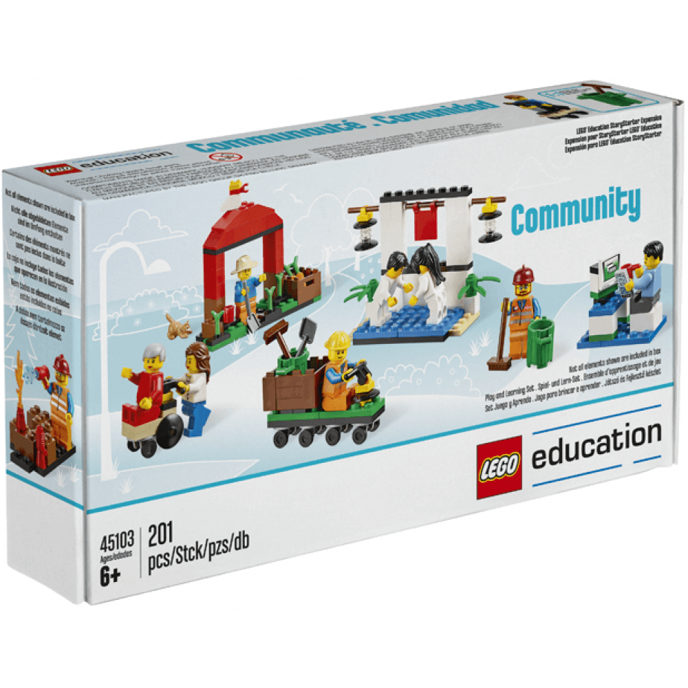 LEGO Education: Дополнительный набор StoryStarter Построй свою историю. Городская жизнь 45103 — StoryStarter Community Expansion — Лего Образование