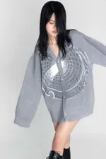 Кардиган Syro Pantheon Серый