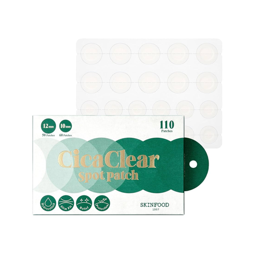 Skinfood Cica clear spot patch 110шт