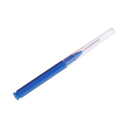 Бейби браши для бровей и ресниц, 7см, 1шт, цвет - синий