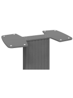 Стол кухонный Стекло матовое 108(139)х70х75 см