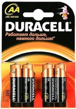 Элемент питания DURACELL АА/LR6 BP4