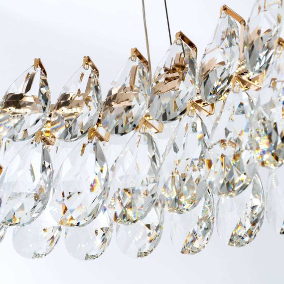 Подвесная светодиодная люстра Modelux Premium ML.6901.800P GD