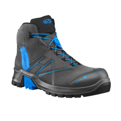 Ботинки Haix  CONNEXIS Safety+ GTX mid/grey-blue