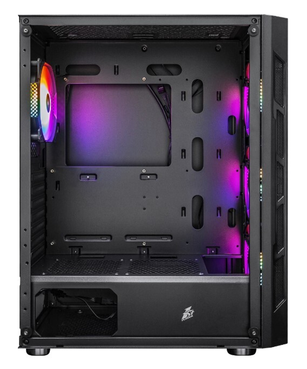 Корпус ATX 1STPLAYER FIREBASE XP Black