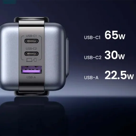 UGREEN CD361 Nexode RG 65W Robot GaN EU Purple