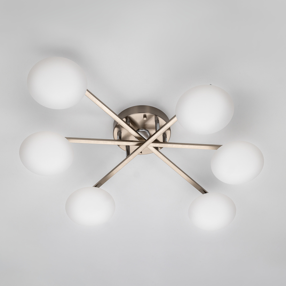 Citilux ATMAN SMART CL226A161 RGB LED Умная люстра Матовый Хром