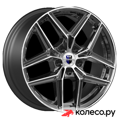 Юнион (КС102) 7x17/5*114.3 D60.1 ET35 Алмаз-черный