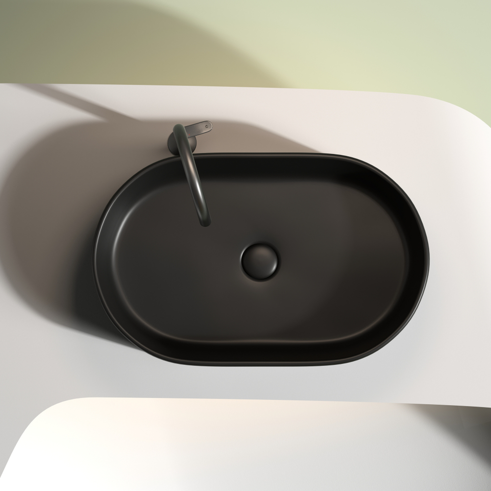 Раковина Ceramica Nova Element 60 см CN6048MB черная