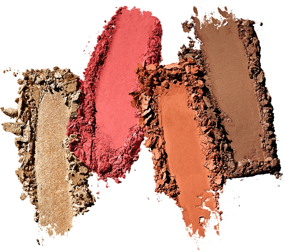 Smashbox Halo Sculpt + Glow Face Palette - Палетка румян и хайлайтеров оттенок Coral Saturation, 15 g