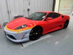 Карбоновый обвес переделка в Scuderia для FERRARI F430 Феррари