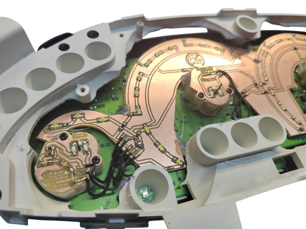 Светодиодные платы для панели Ford Focus 1 (индивидуальный заказ по цветам)