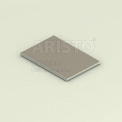 ЭКО Наклейка разделительная (3.00м) хром матовый (AL) (AE0106) Aristo (Out)