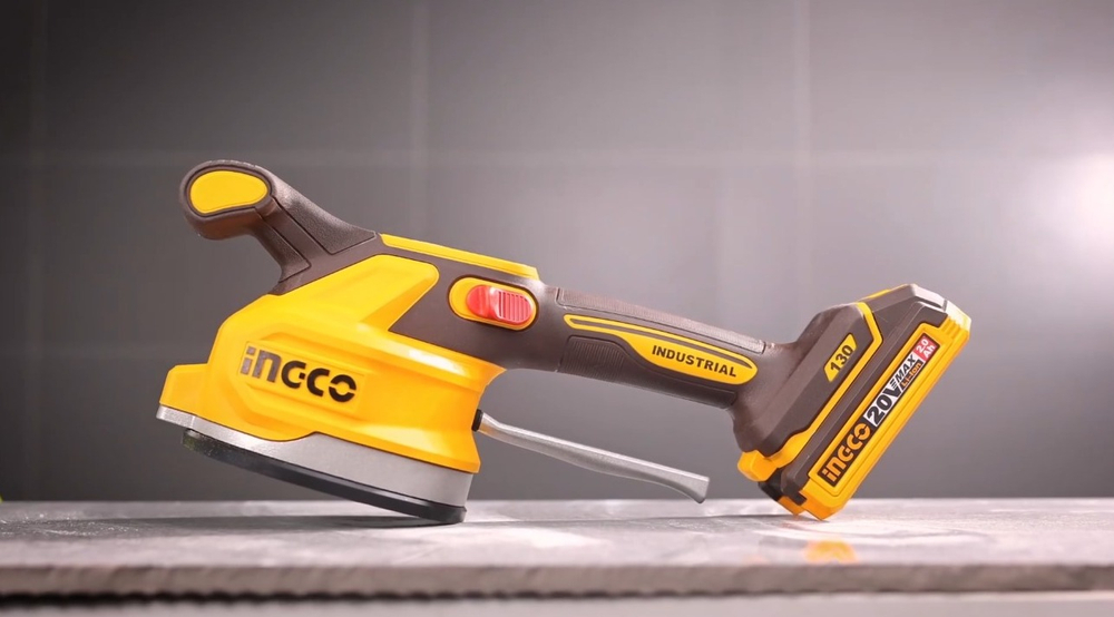 Аккумуляторная виброприсоска для укладки плитки INGCO CTVLI2001 INDUSTRIAL 20 В