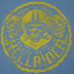 Футболка синяя Yakuza Premium 3818