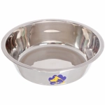 Миски металлические 2 шт на подставке «ЛЮБИМЫЙ БРО», (пакет)