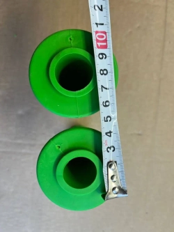 -t Ручки руля (грипсы) на руль 22мм зелёные для мотоцикла эндуро, питбайк