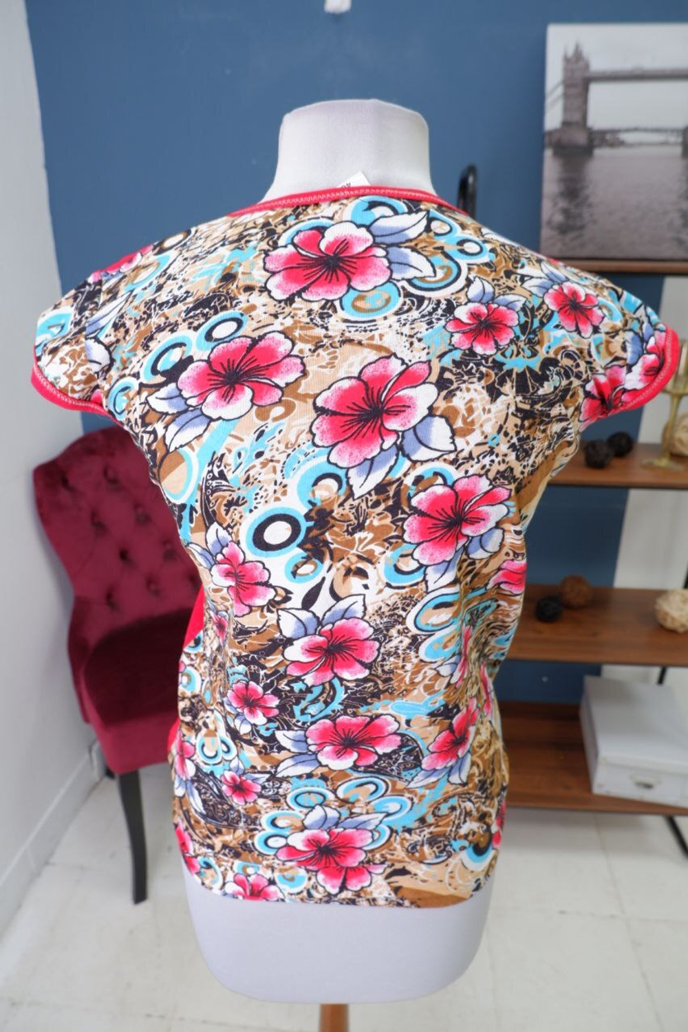 Футболка N.O.A. с принтом 46 размер