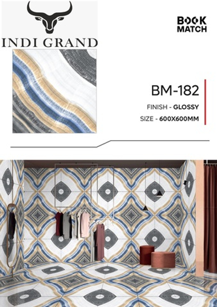 Керамогранит Book Match BM-182 60х60