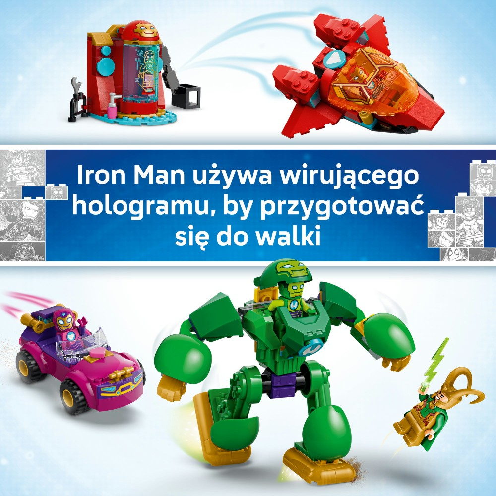 Конструктор LEGO Disney Junior Marvel 11211 Локи против команды Железного человека арт. 11211 / ЛЕГО Дисней Джуниор Марвел — фото 7