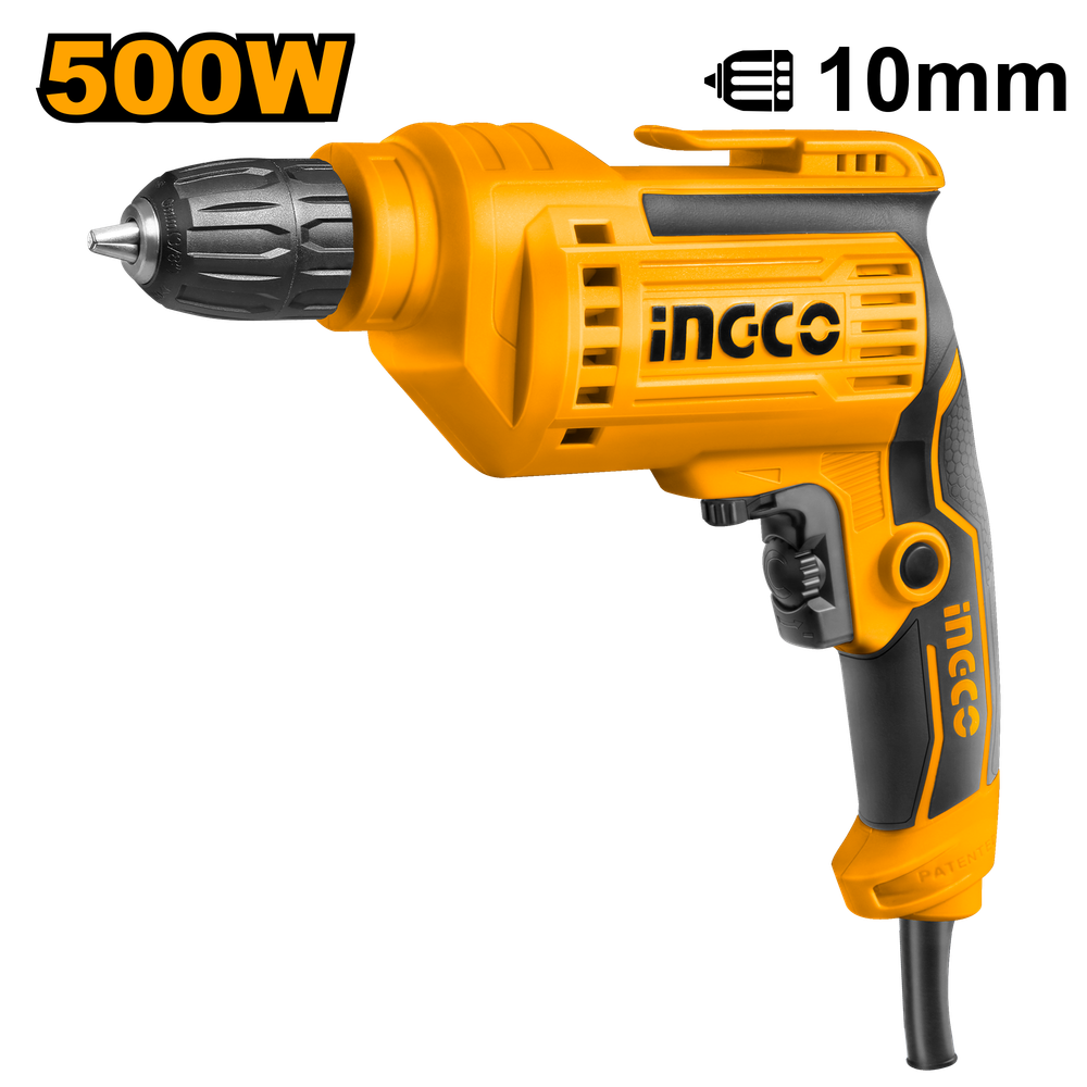 Электрическая дрель INGCO ED500282 INDUSTRIAL 500 Вт 1-10 мм