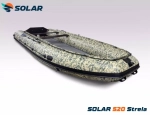 Лодка надувная моторная solar-520 strela jet tunnel