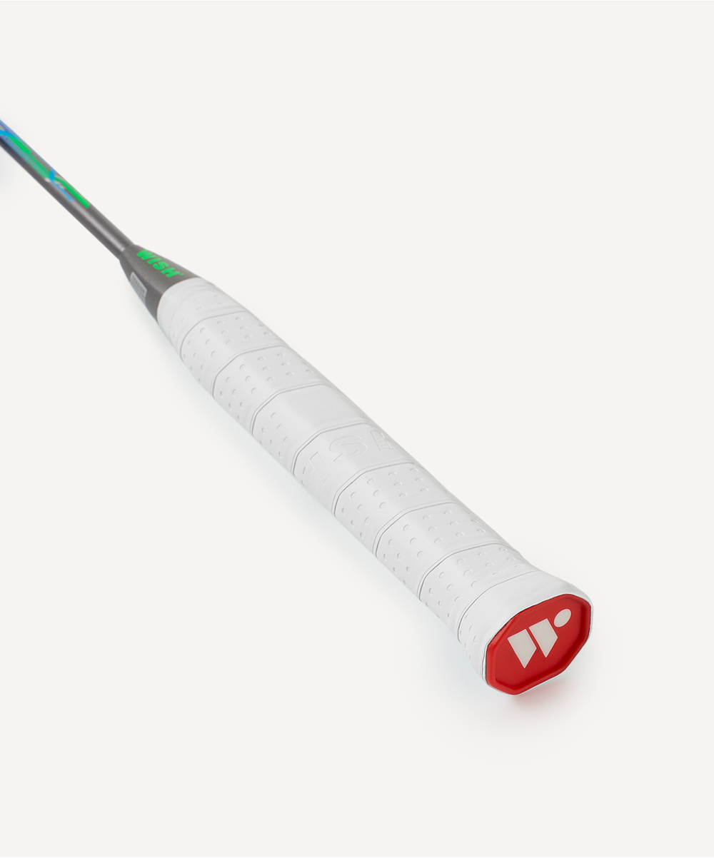 Ракетка для бадминтона Carbon Pro 98, серый/зеленый