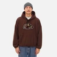 Худи Anteater Hoodie-Fleece Camo Logo, коричневый