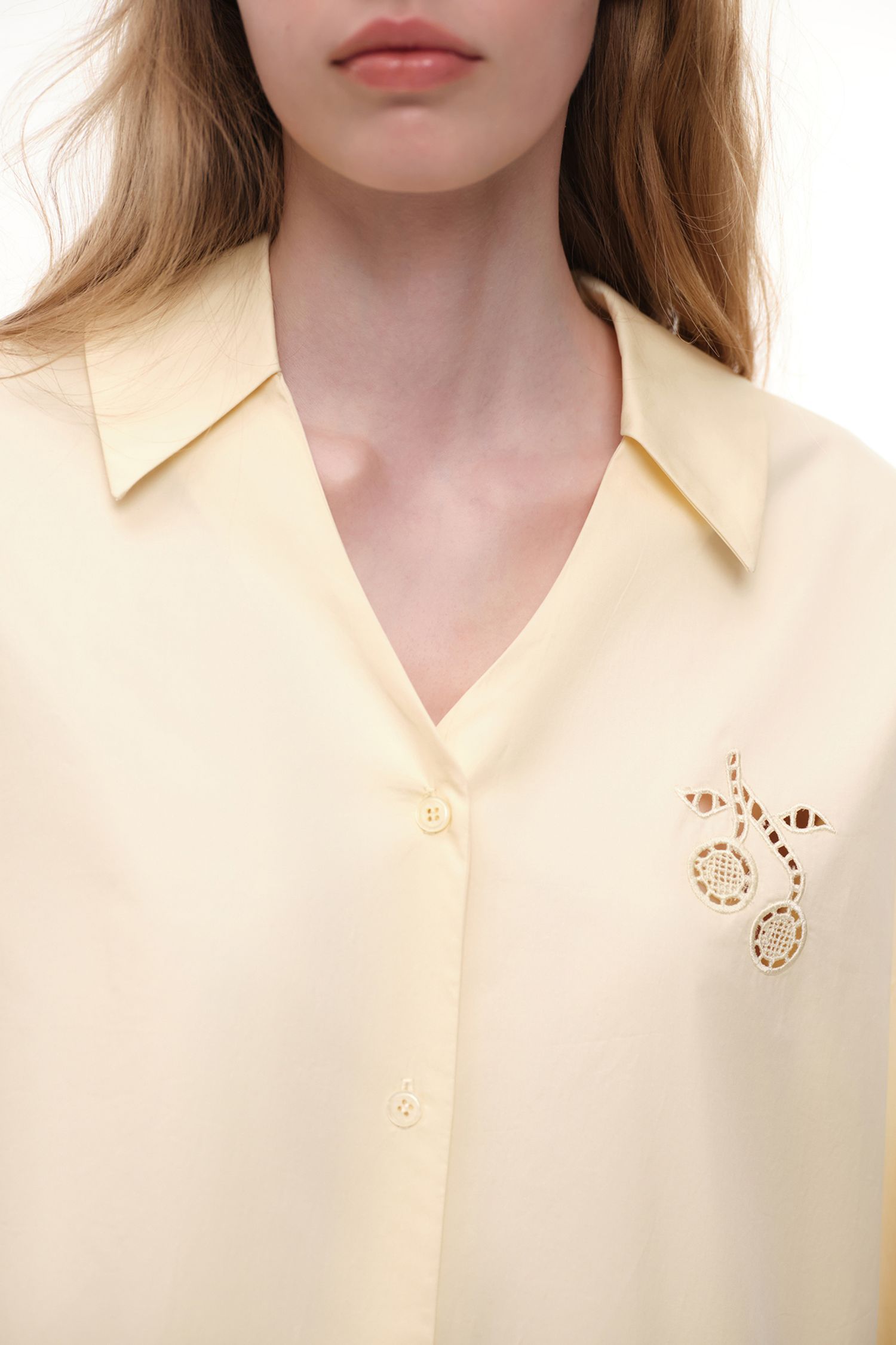 Рубашка (Sweet Coma), сливочная