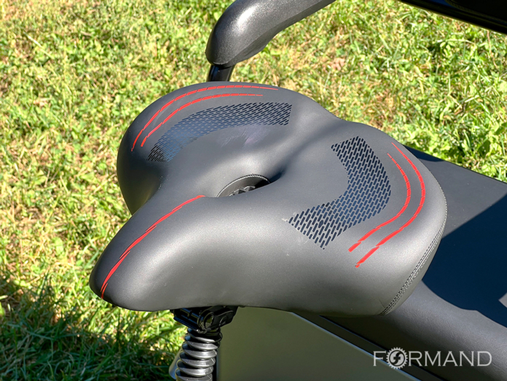 Трехколесный двухместный электровелосипед TRION Delta, Серый