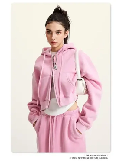 Худи на молнии PARABOLA оверсайз для женщин и мужчин