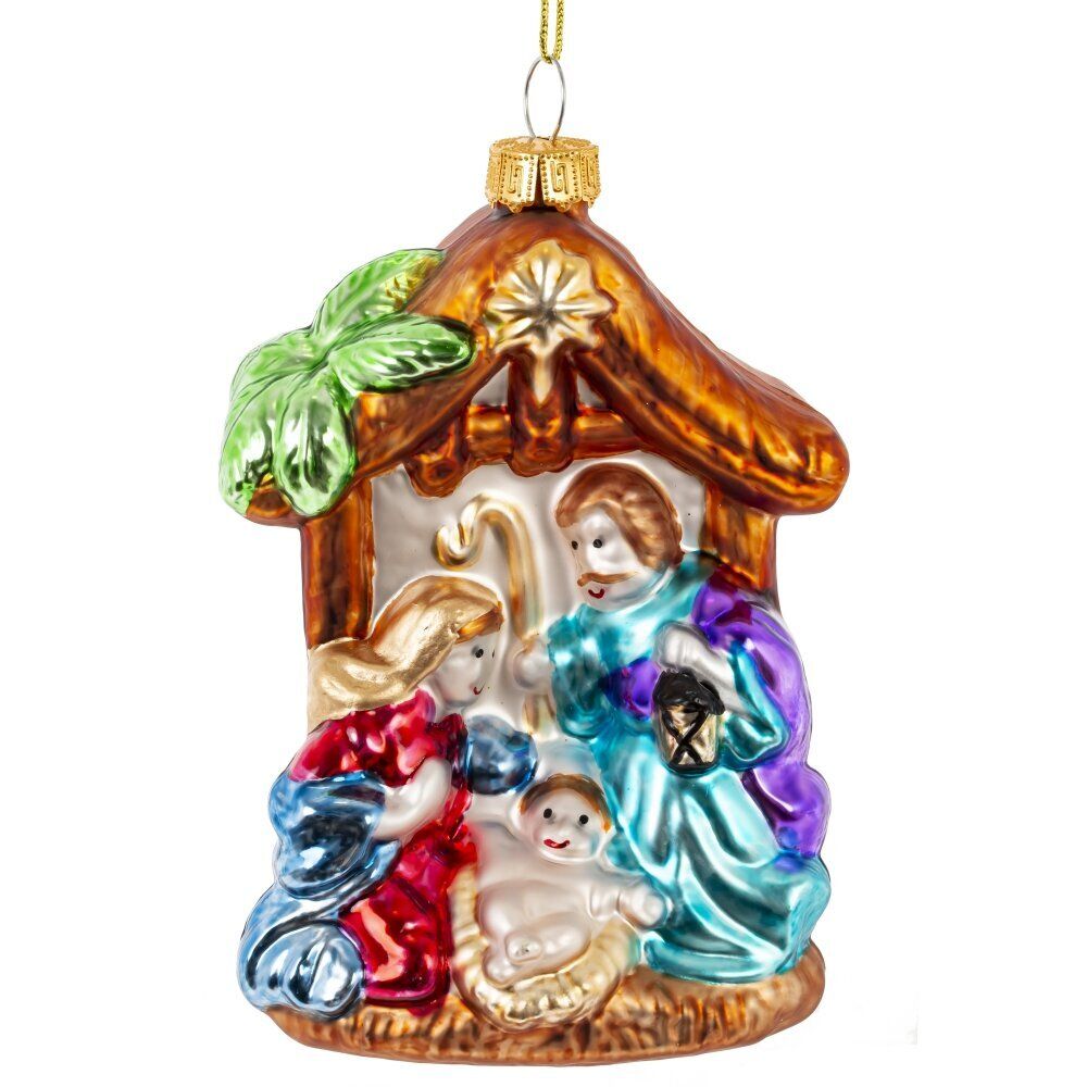 GAEM Украшение новогоднее "Вертеп", L8 W6 H13 см