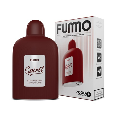 Fummo Spirit 7000 - Клубника Манго Лайм