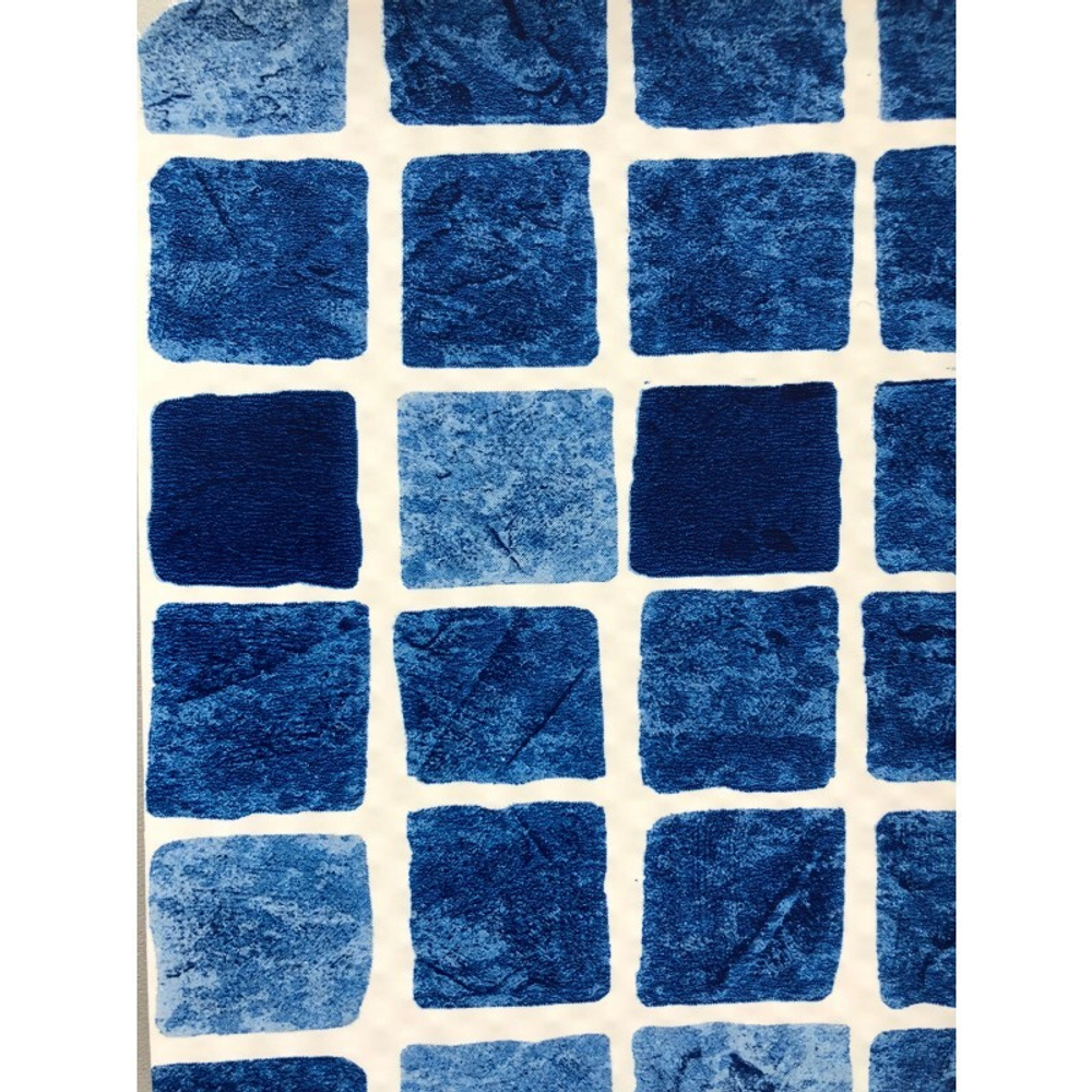 Пленка ПВХ 1,65х25,00м "Alkorplan-3000", "Byzance Blue", мозаика неразмытая