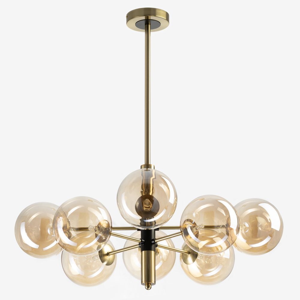 Citilux Нарда CL204180 Люстра на штанге Бронза