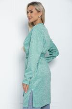 Кардиган Осеннее настроение (мятный) Б11254 LT Collection