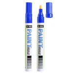 Маркер-краска перманентный Gixin, 18 мм, масляный, 12 шт, синий