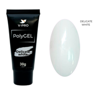 Полигель V-PRO, 30 мл Delicate White