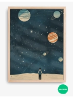 Постер в детскую мальчику 30х40 см декор на стену